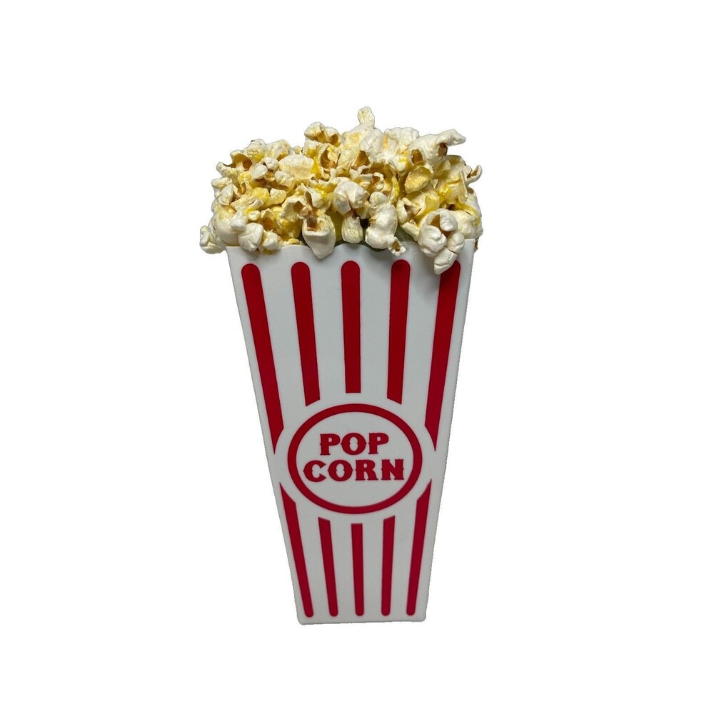 Display Faux Food Prop Buttered Movie Popcorn Decor